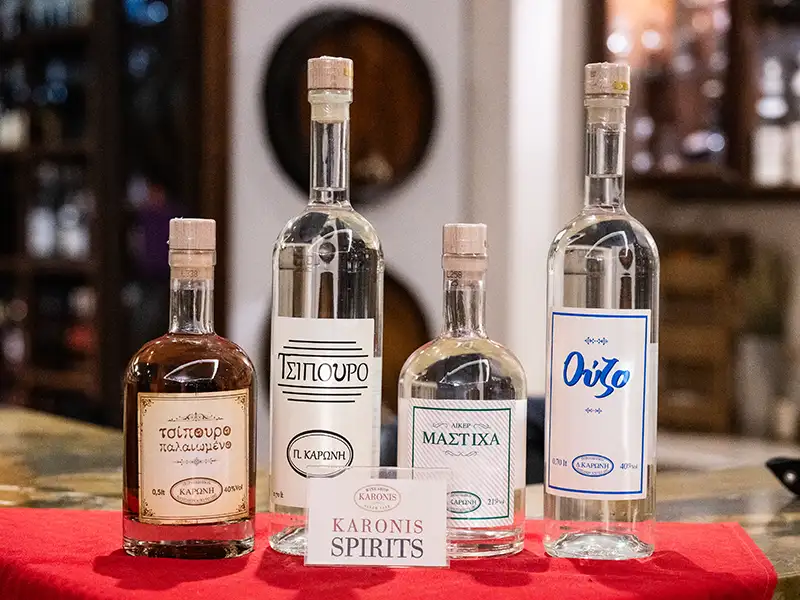 Tasting Authentic Greek Spirits in Nafplio